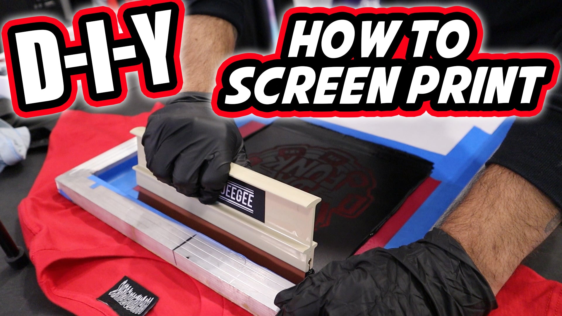 DIY: How To Silk Screen Print For Beginners Tutorial