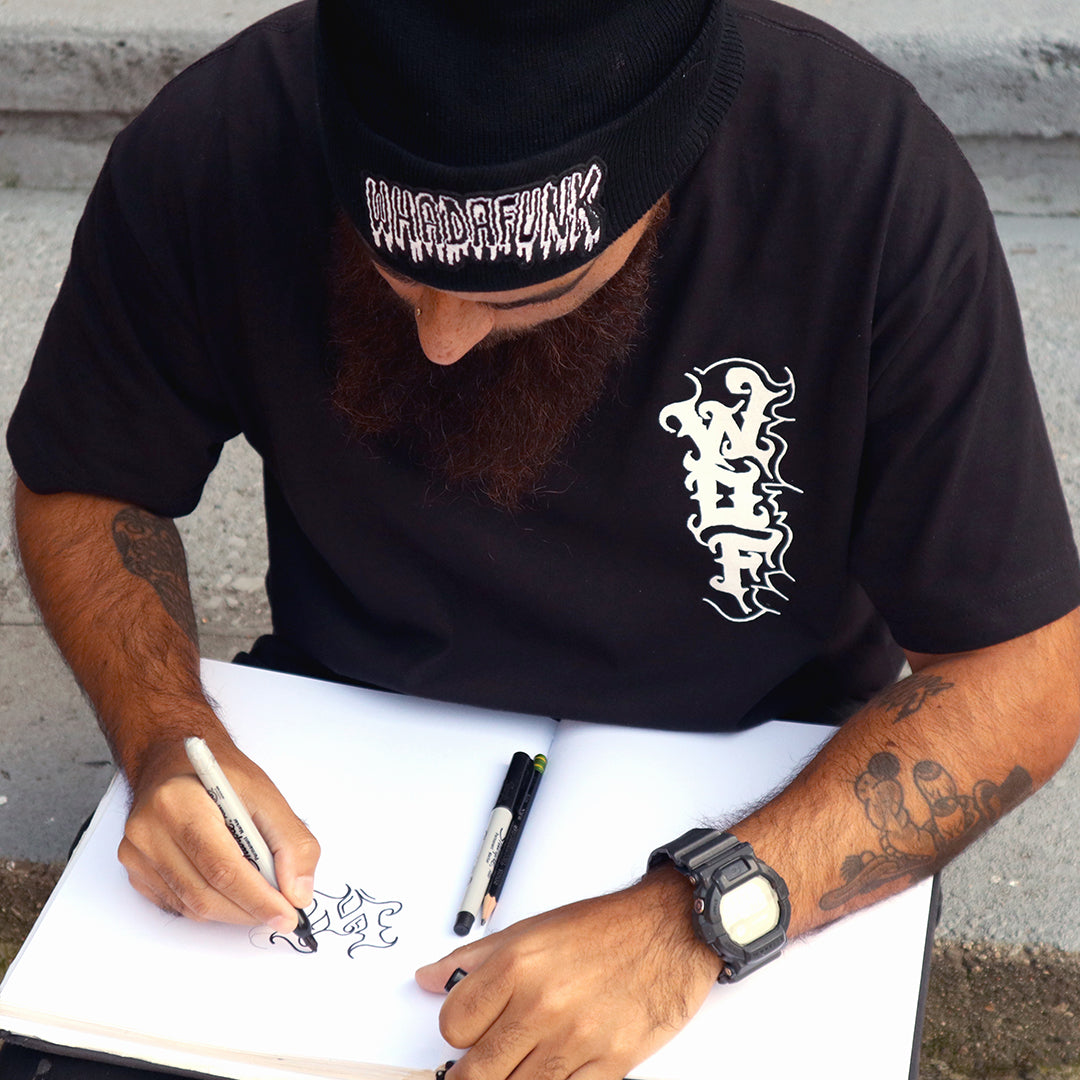 WHADAFUNK Original Gangster Tee featuring bold streetwear graphics for a stylish look.