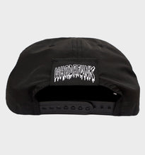 Load image into Gallery viewer, BLACK SURF STYLE SNAPBACK HAT - WHADAFUNK TAG
