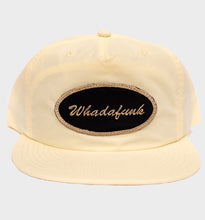 Load image into Gallery viewer, CREAM SURF STYLE SNAPBACK HAT - WHADAFUNK
