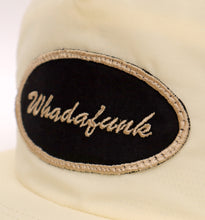 Load image into Gallery viewer, CREAM SURF STYLE SNAPBACK HAT - WHADAFUNK SCRIPTED
