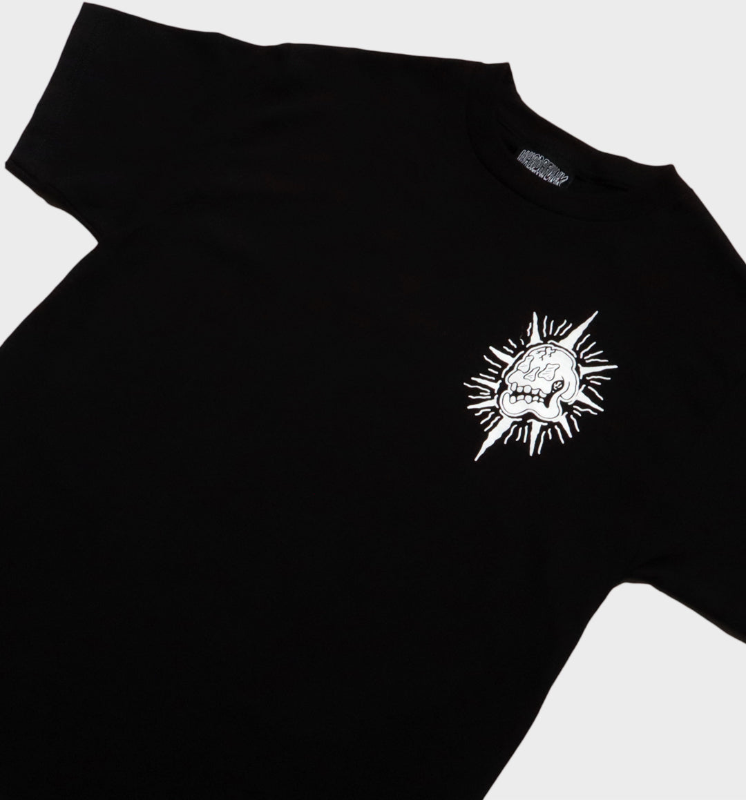 WHADAFUNK Stay Wild Black T-Shirt – Bold Graphic Design for Streetwear Lovers.
