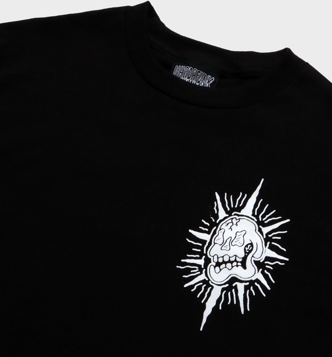 WHADAFUNK Stay Wild Black T-Shirt – Bold Graphic Design for Streetwear Lovers.