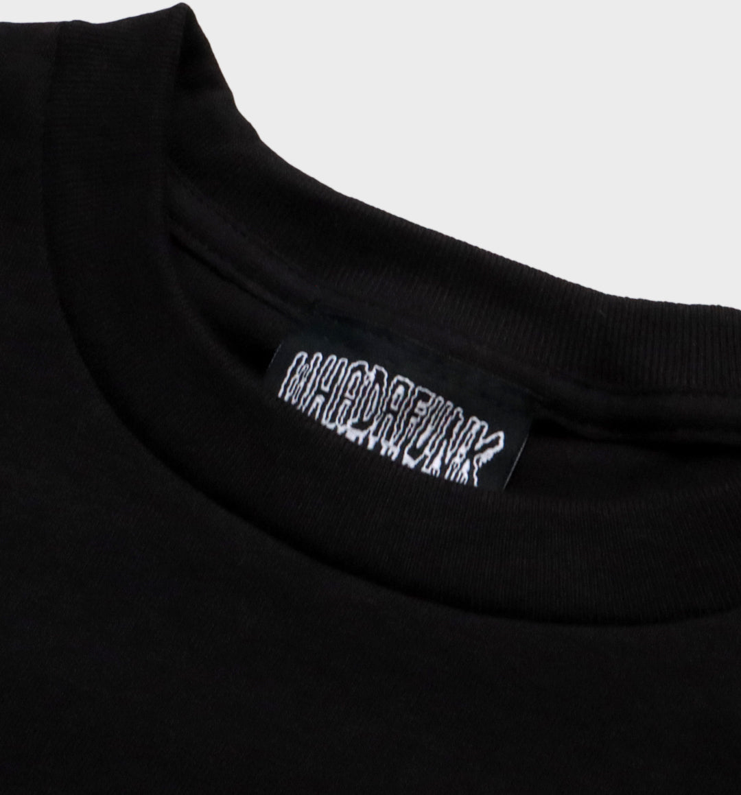 WHADAFUNK Stay Wild Black T-Shirt – Bold Graphic Design for Streetwear Lovers.