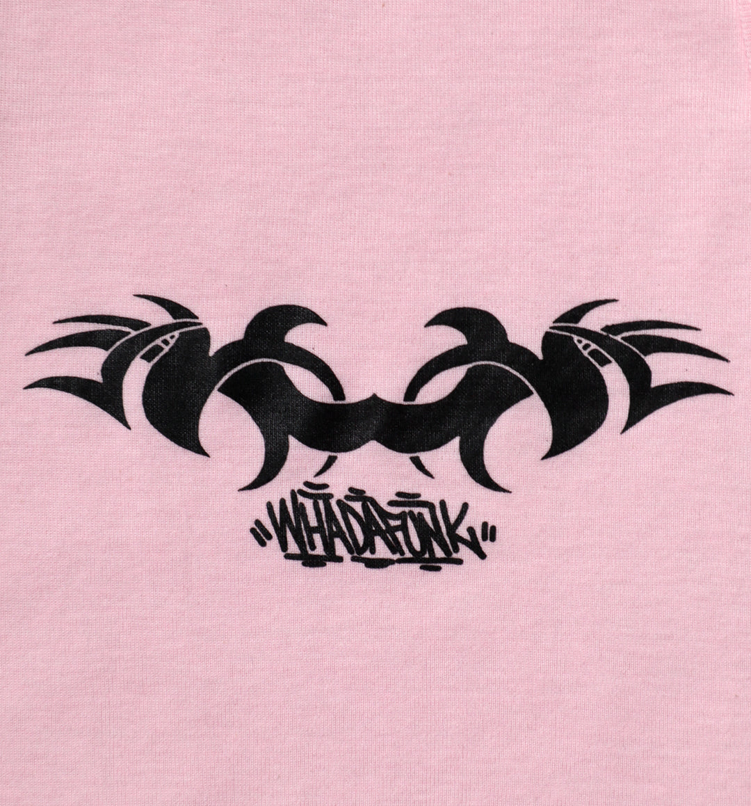 WHADAFUNK LADIES TRIBAL PINK TANKTOP