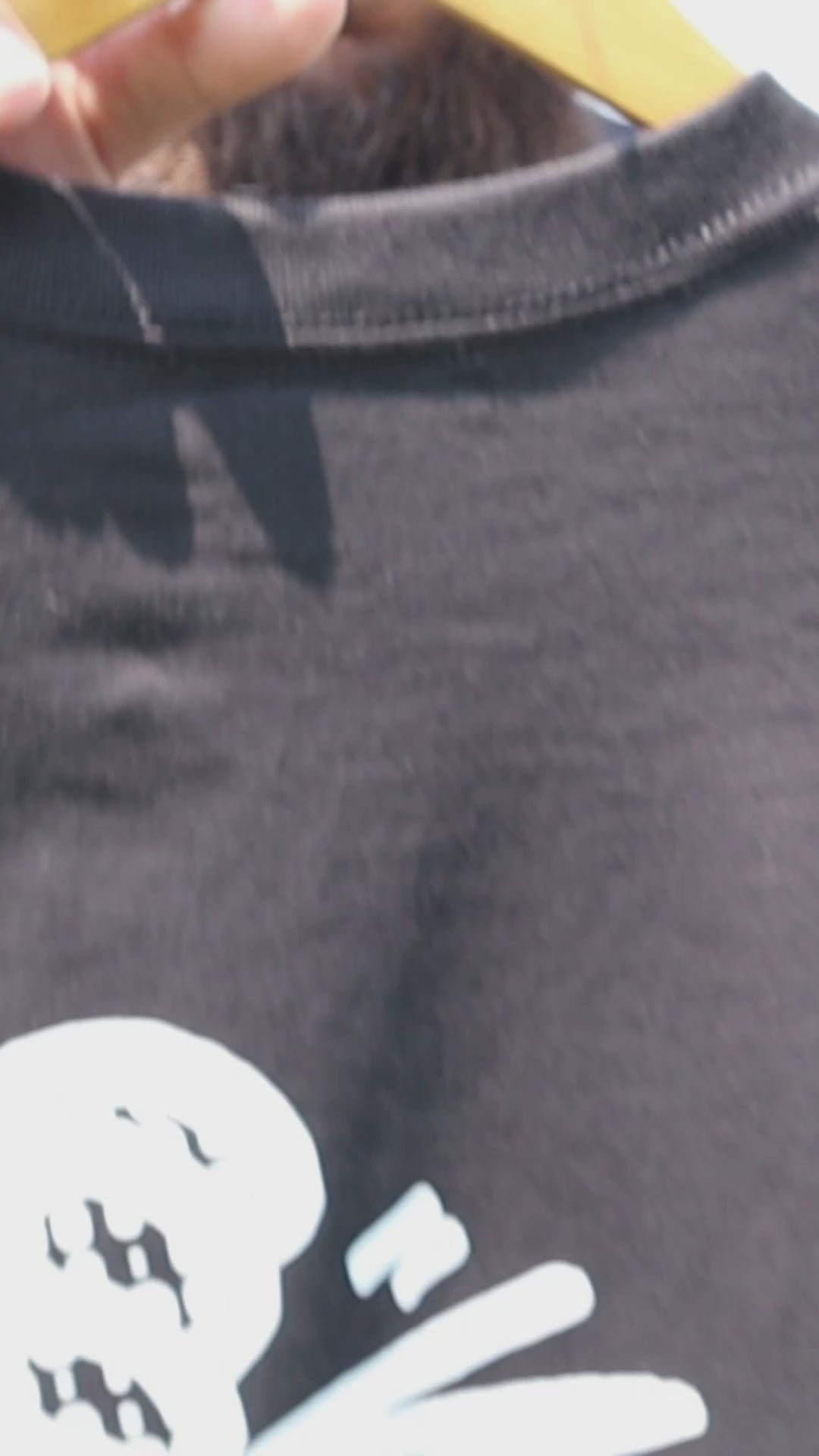 WHADAFUNK Dagger Black T-Shirt featuring bold streetwear-inspired graphic design.