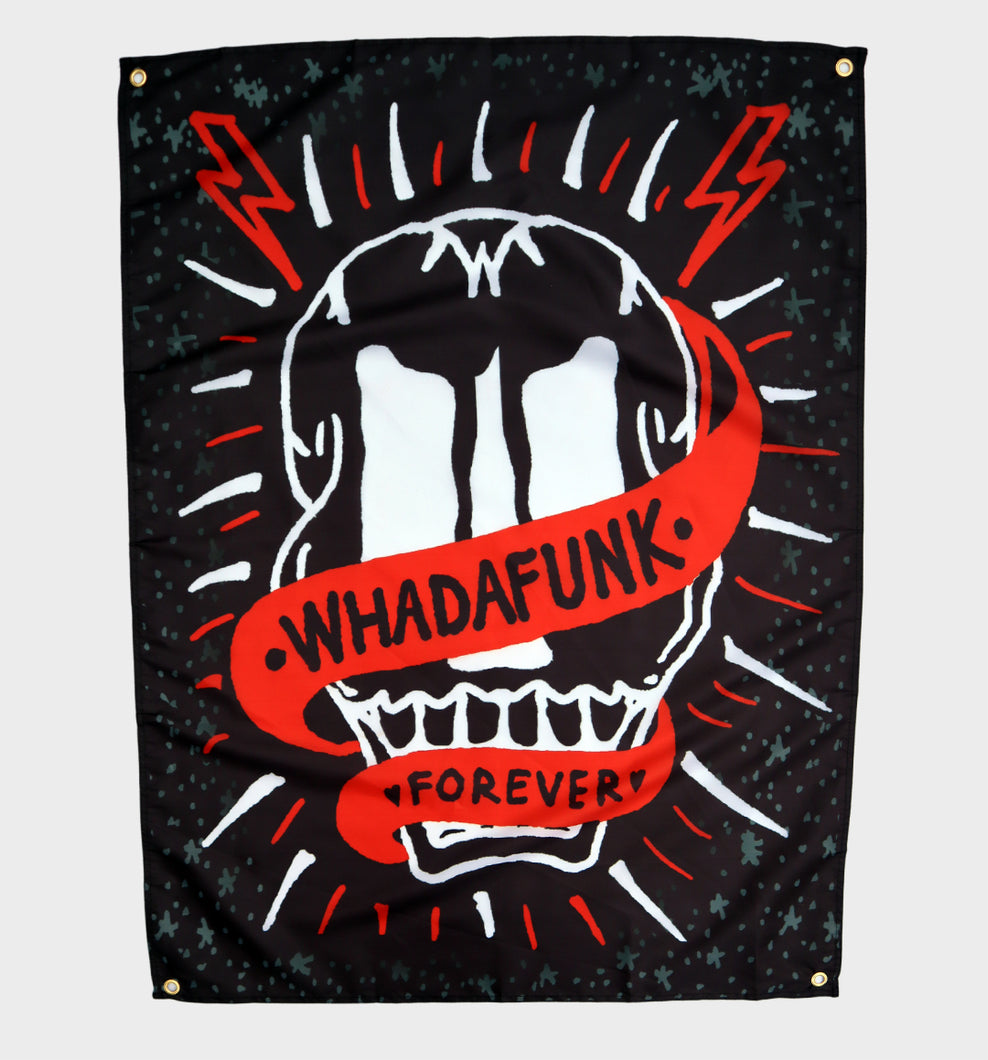 WHADAFUNK FOREVER WALL BANNER