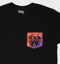 Load image into Gallery viewer, WHADAFUNK Trippin Out Pocket Tshirt Pocket Details
