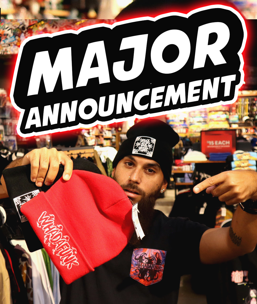 MAJOR ANNOUNCEMENT!
