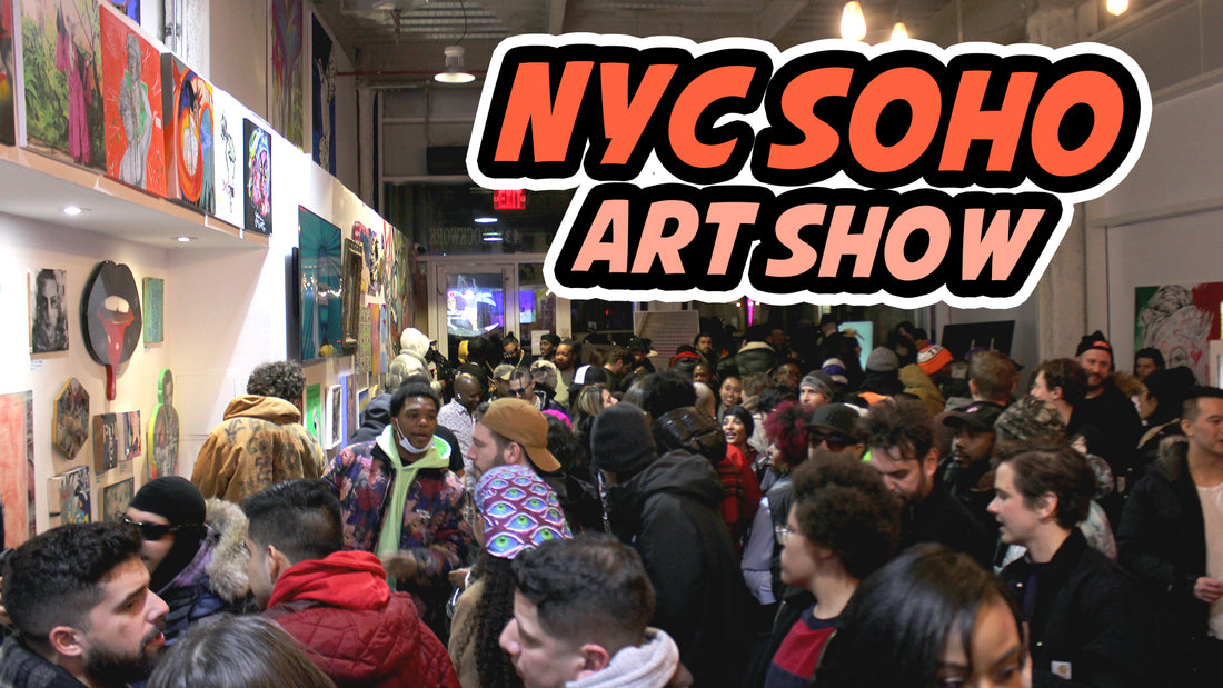 NYC SOHO ART SHOW VLOG