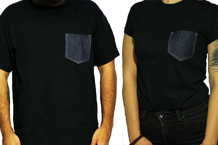 DIY: How To Sew A Pocket On a T-Shirt