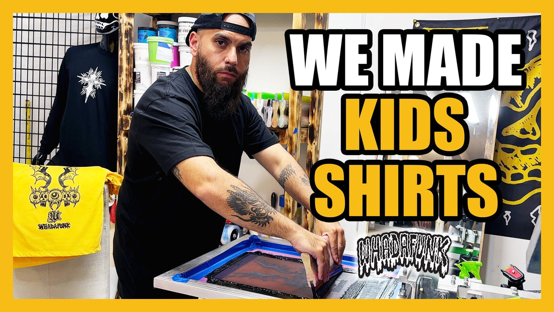 WE MADE KIDS SHIRTS