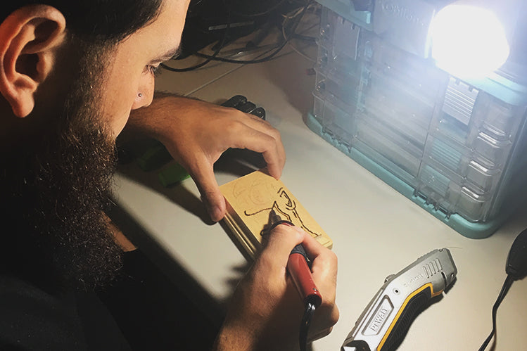 How To WoodBurn Your Own Custom Art