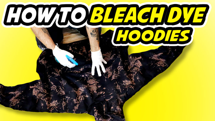 How To Bleach Dye Hoodies
