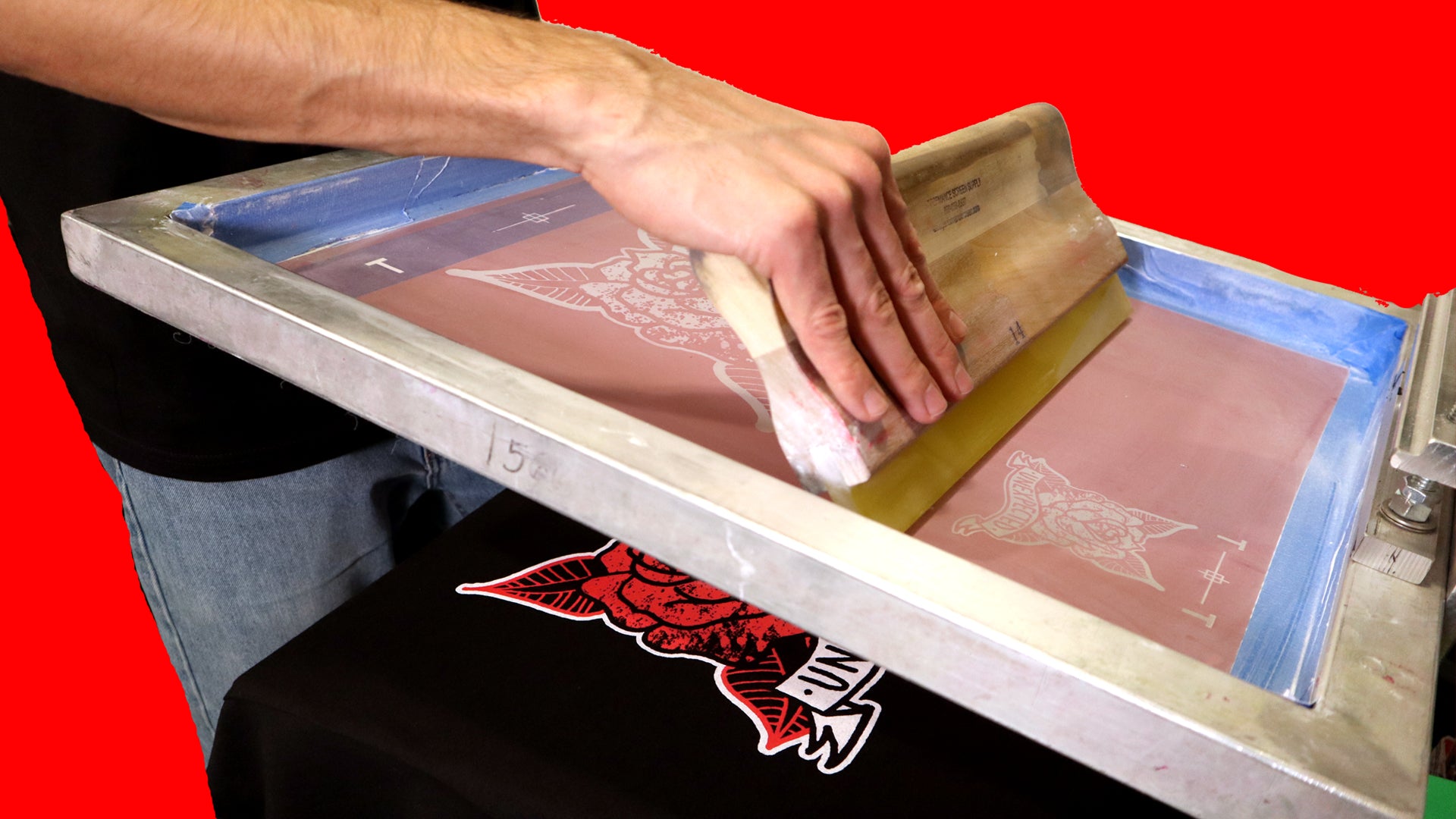 Two Color Screenprint How To Screen Print 2 Colors! – whadafunk