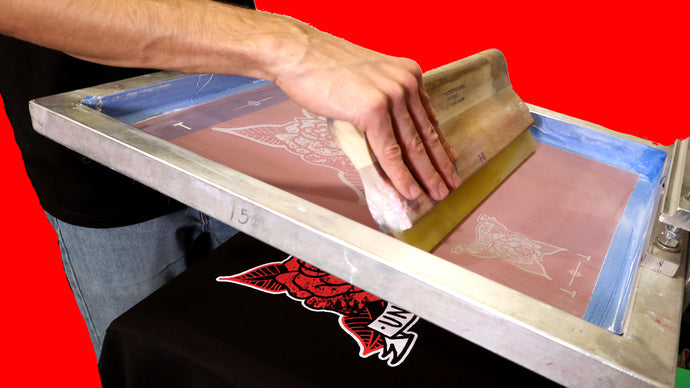 How To Screen Print 2 Colors!