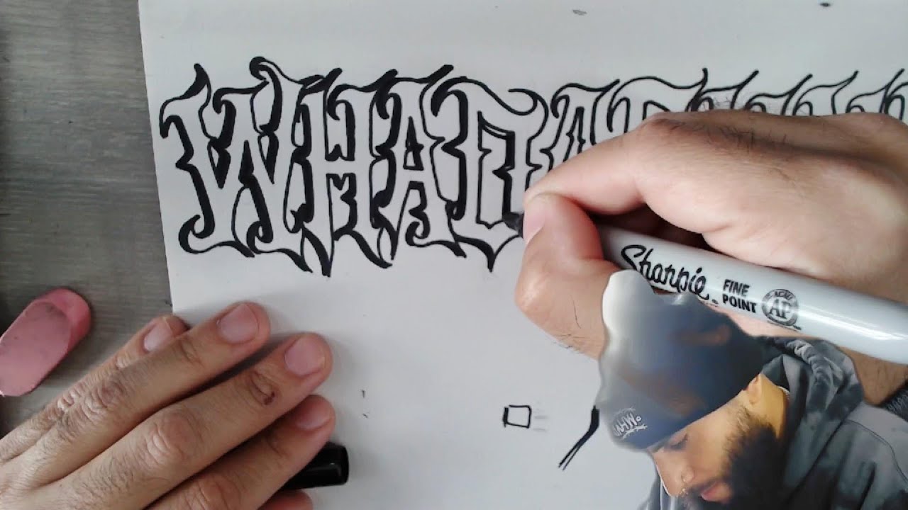 Hand Lettering DrawingTutorial – whadafunk