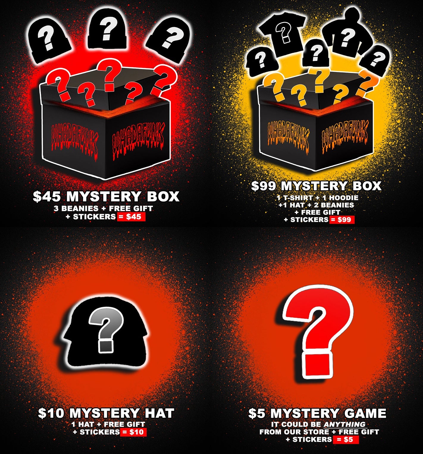 BLACK FRIDAY 2025 MYSTERY BOXES