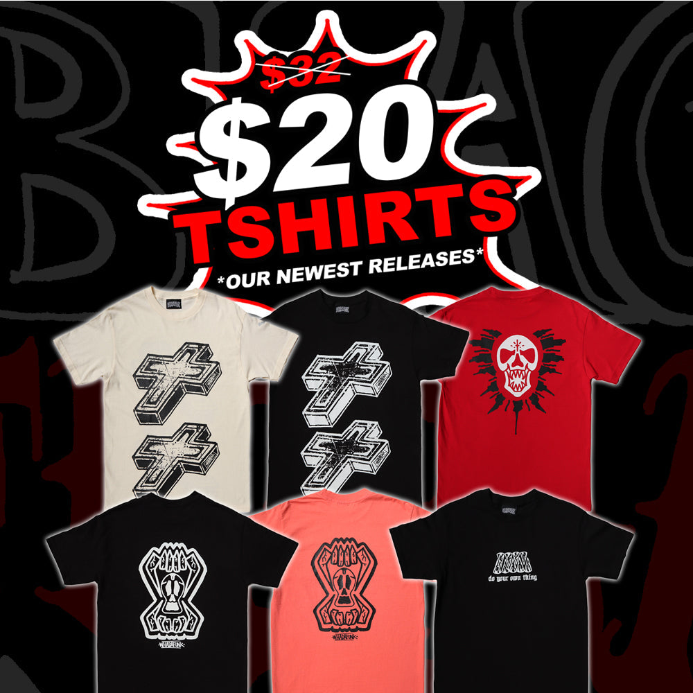 $20 T-SHIRTS BLACK FRIDAY 2025