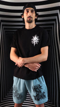 Load image into Gallery viewer, WHADAFUNK Shattered Arctic Shorts featuring bold shattered ice pattern design.
