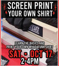 WHADAFUNK Storefront Workshop ( SILKSCREEN PRINTING )
