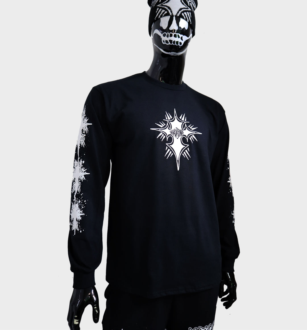 CROSS BLACK LONG SLEEVE SHIRT