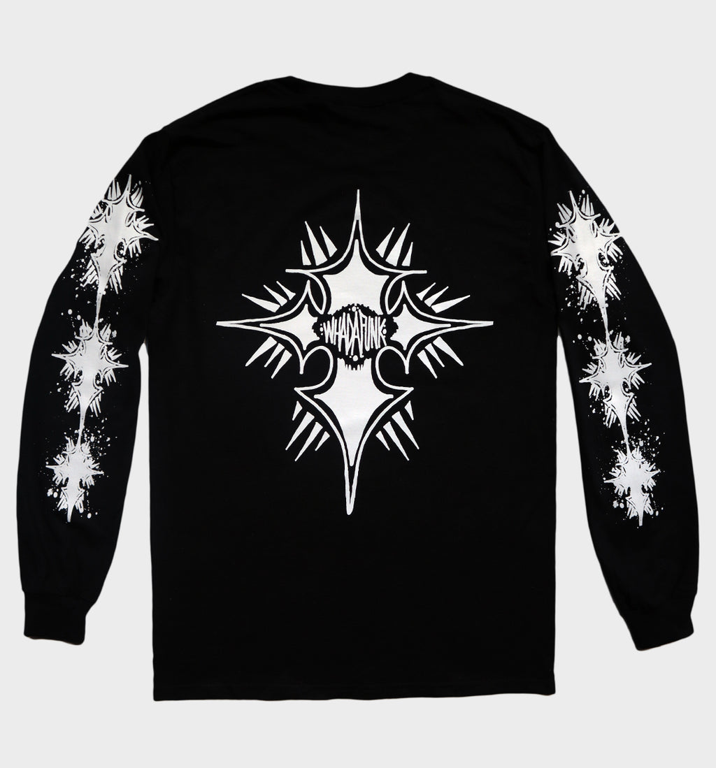 CROSS BLACK LONG SLEEVE SHIRT