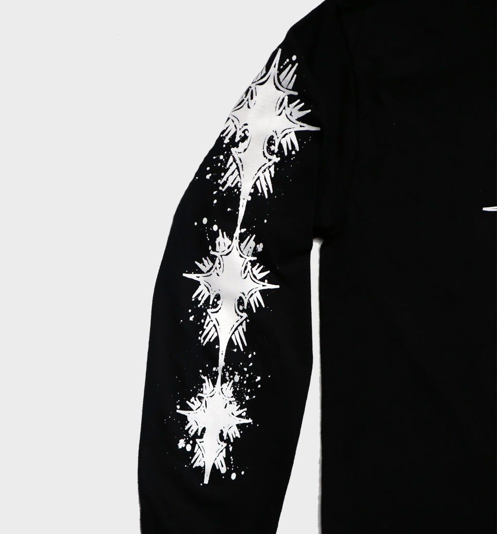 CROSS BLACK LONG SLEEVE SHIRT