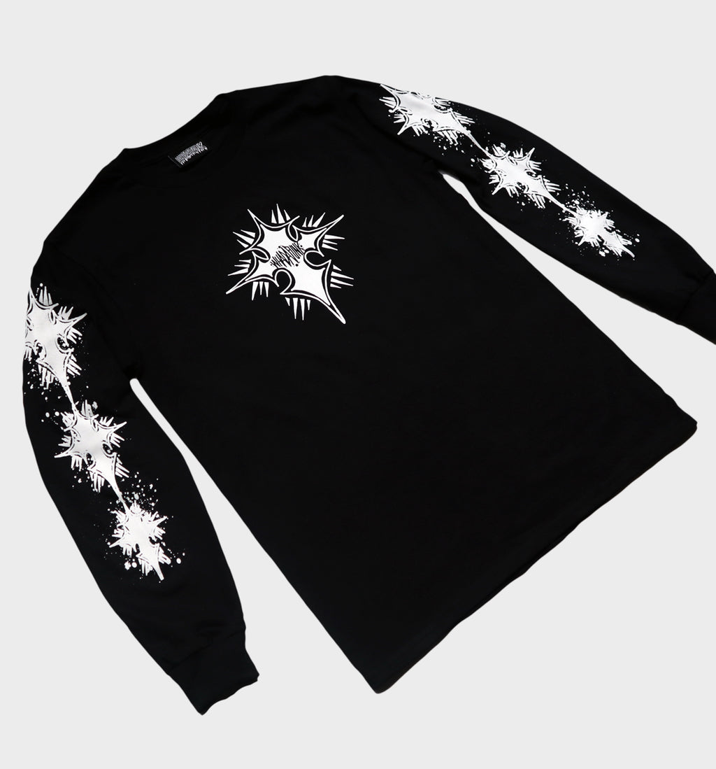 CROSS BLACK LONG SLEEVE SHIRT