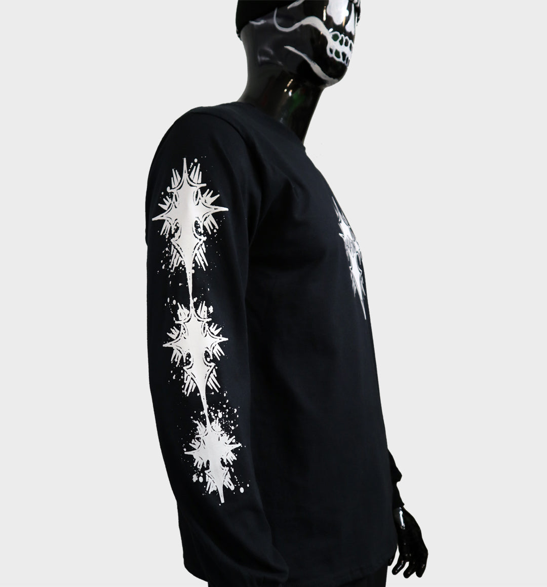 CROSS BLACK LONG SLEEVE SHIRT – whadafunk
