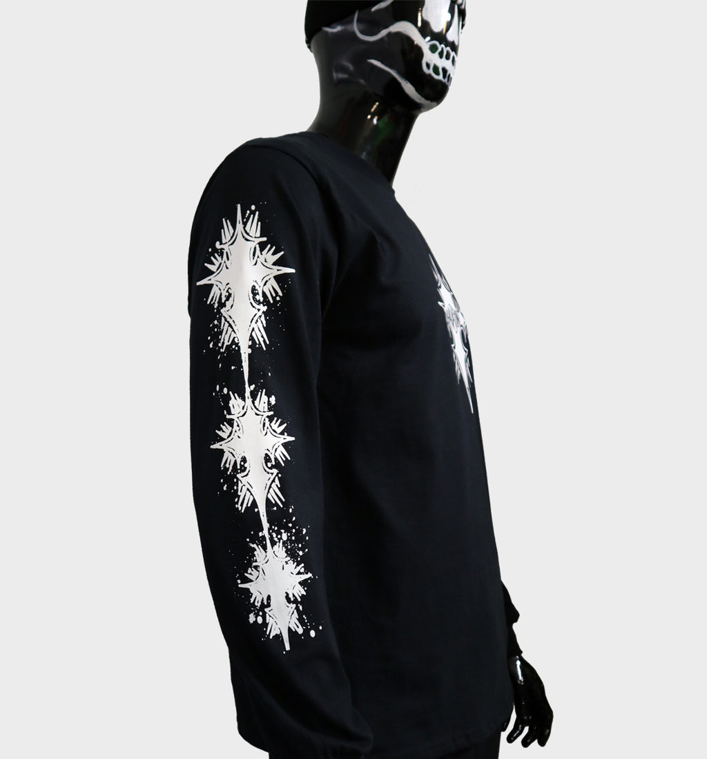 CROSS BLACK LONG SLEEVE SHIRT