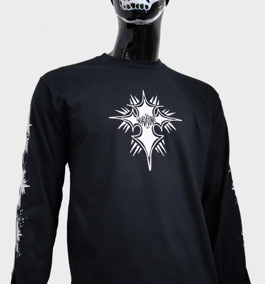 CROSS BLACK LONG SLEEVE SHIRT