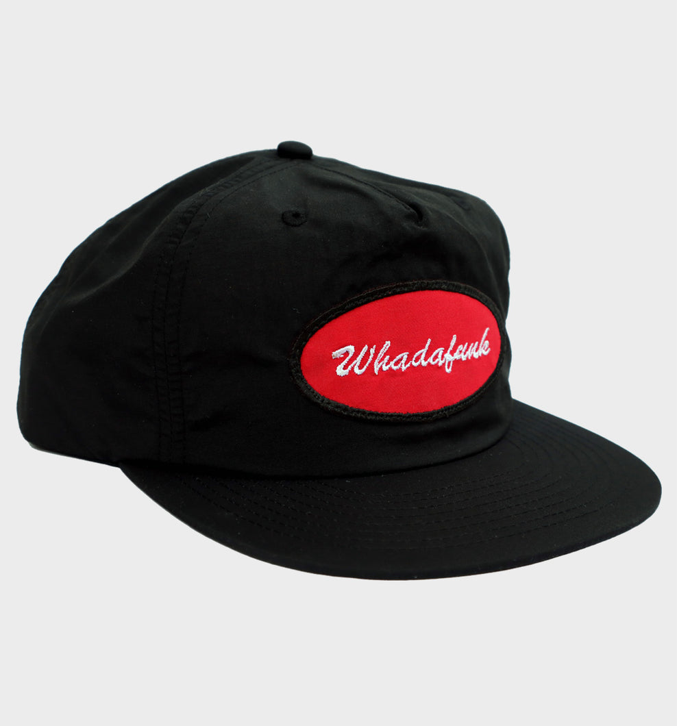 BLACK SURF STYLE SNAPBACK HAT