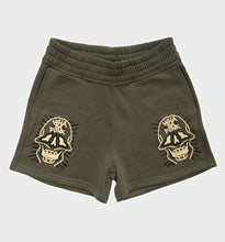 Load image into Gallery viewer, SKULL FACE WOMENS SHORTS

