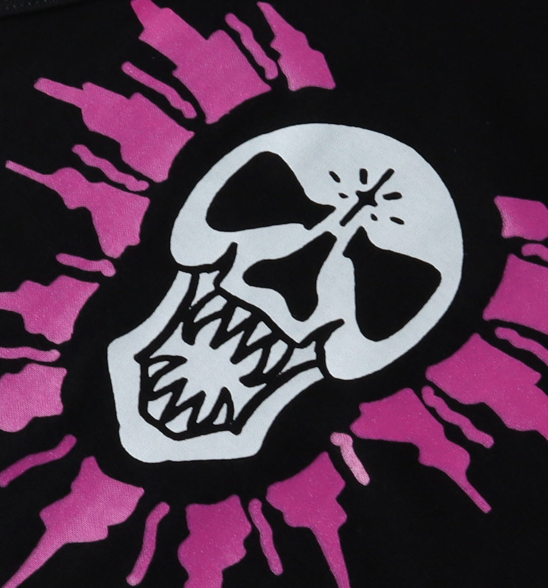 WHADAFUNK LADIES BURST SKULL TANKTOP