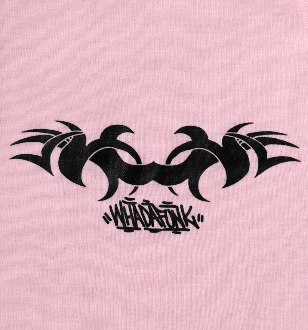 WHADAFUNK LADIES TRIBAL PINK TANKTOP