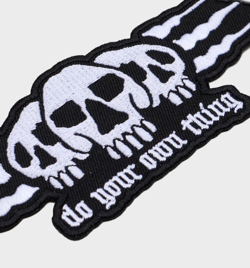 DO YOUR OWN THING IRON ON PATCH