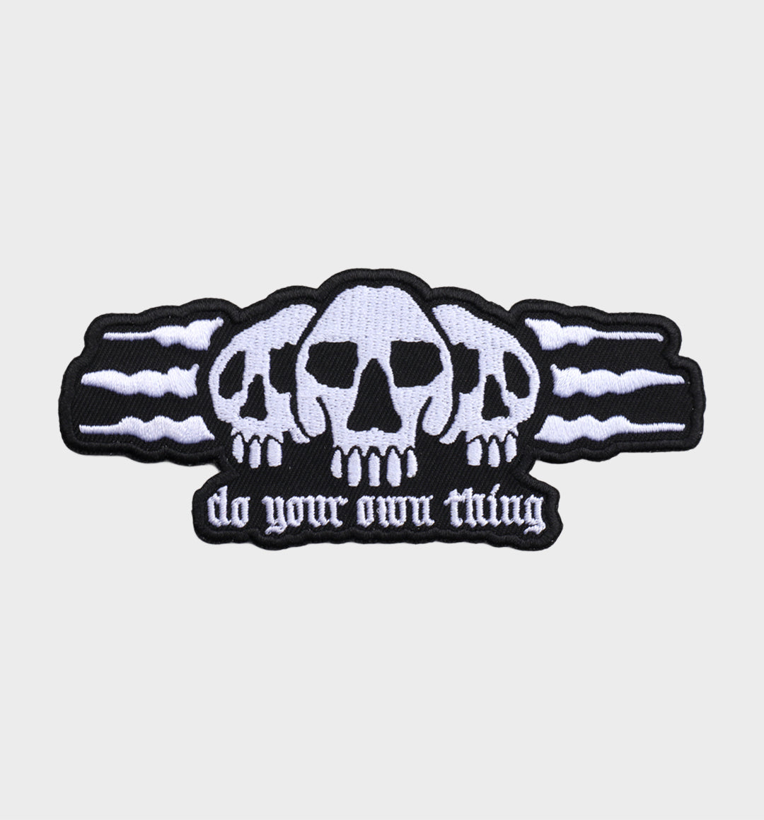 DO YOUR OWN THING IRON ON PATCH