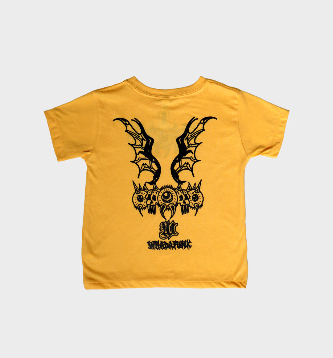 WHADAFUNK WINGED SKULLEYE TODDLER TEE