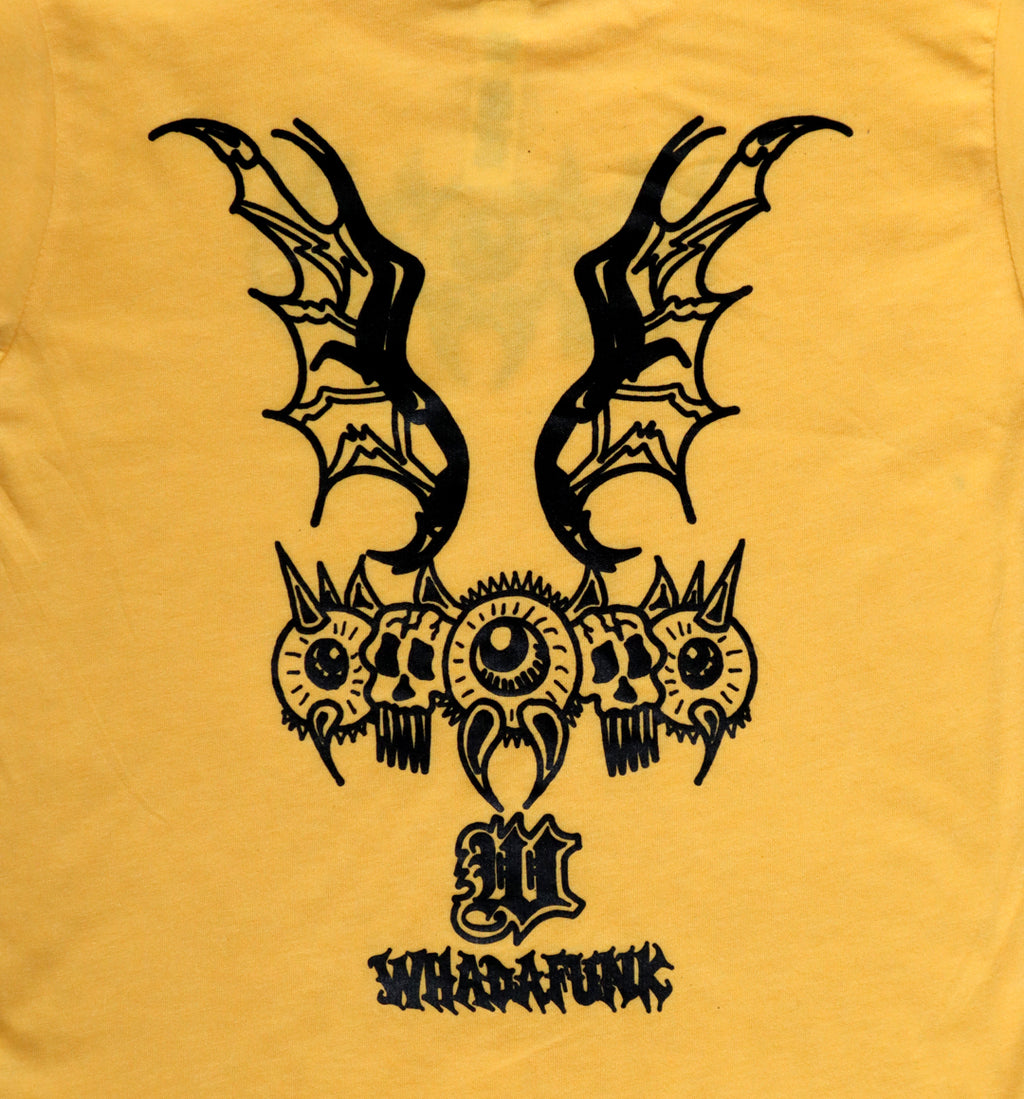 WHADAFUNK WINGED SKULLEYE TODDLER TEE
