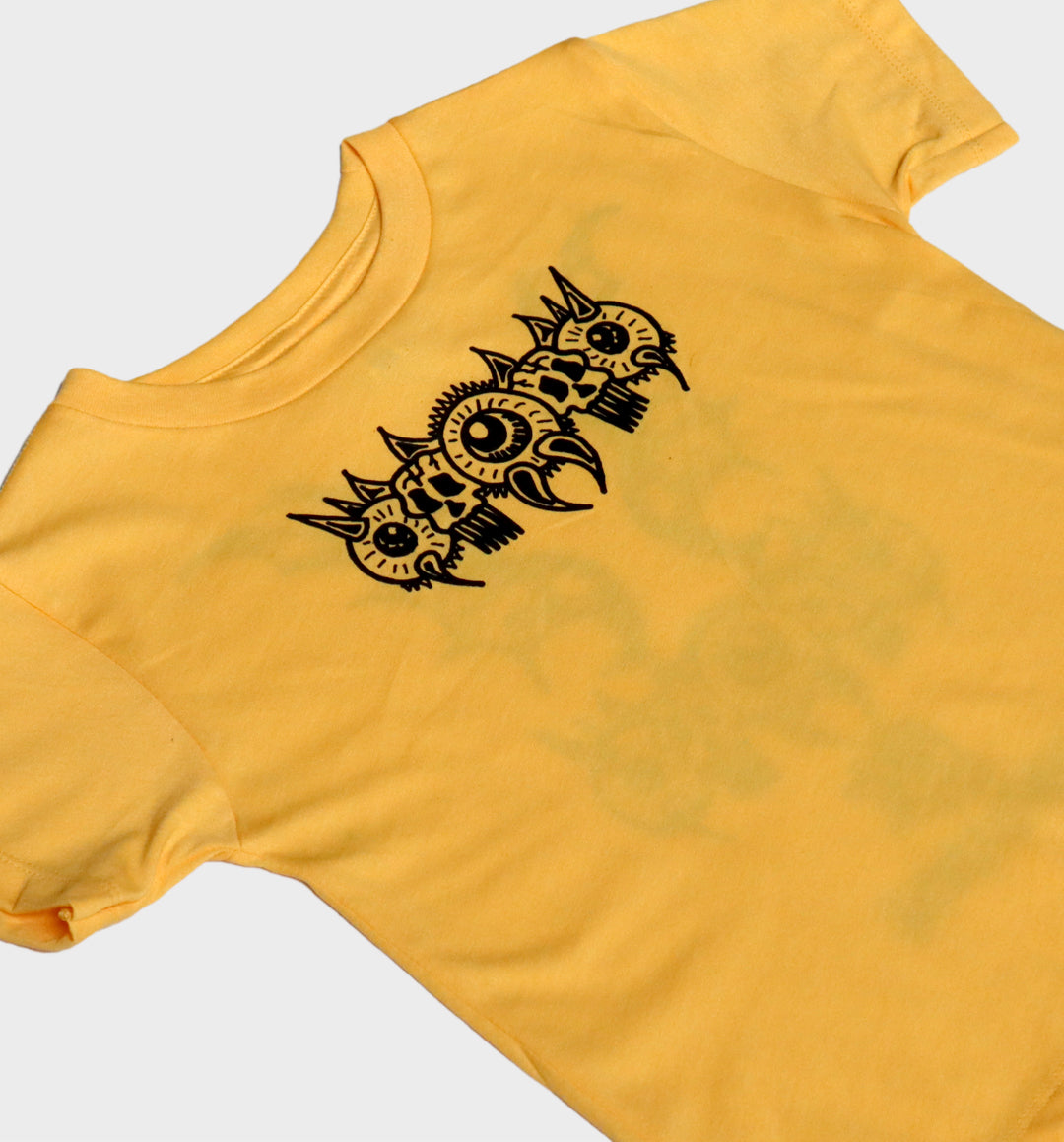 WHADAFUNK WINGED SKULLEYE TODDLER TEE
