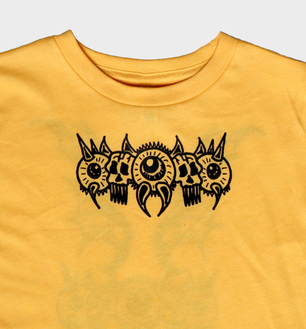 WHADAFUNK WINGED SKULLEYE TODDLER TEE