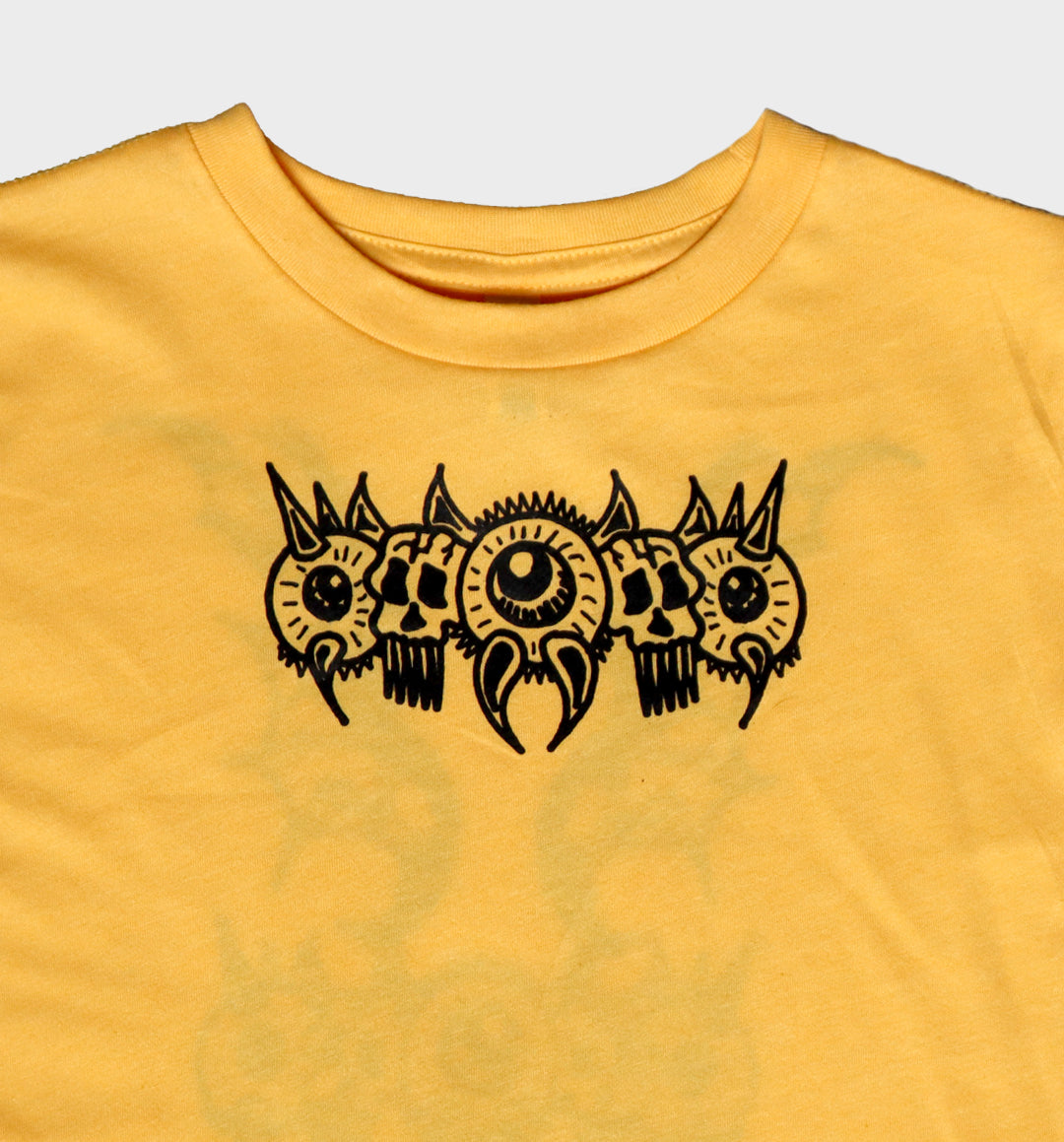 WHADAFUNK WINGED SKULLEYE TODDLER TEE