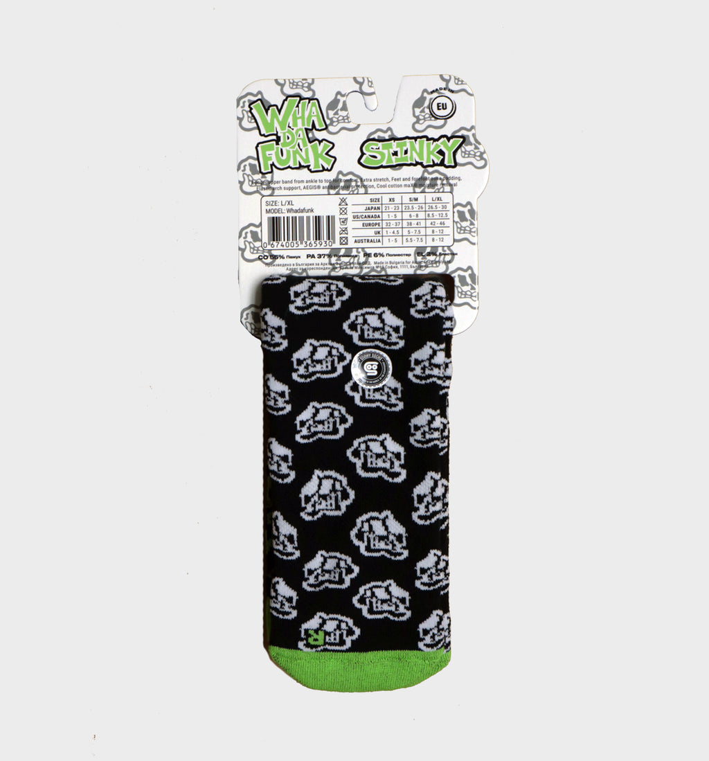 WHADAFUNK x STINKY Collab Socks