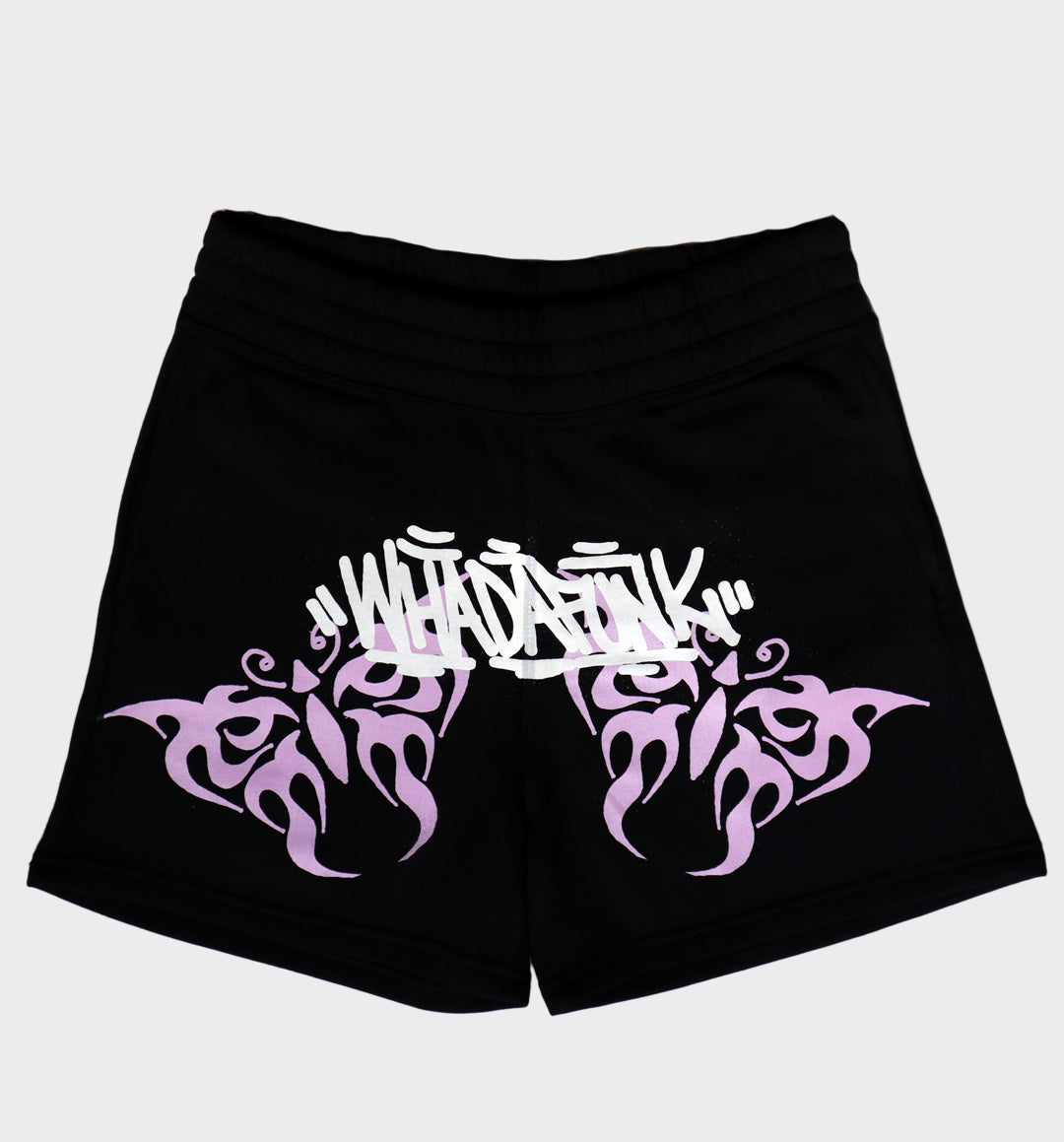 WHADAFUNK Pink Tribal Butterfly Womens Matching Set