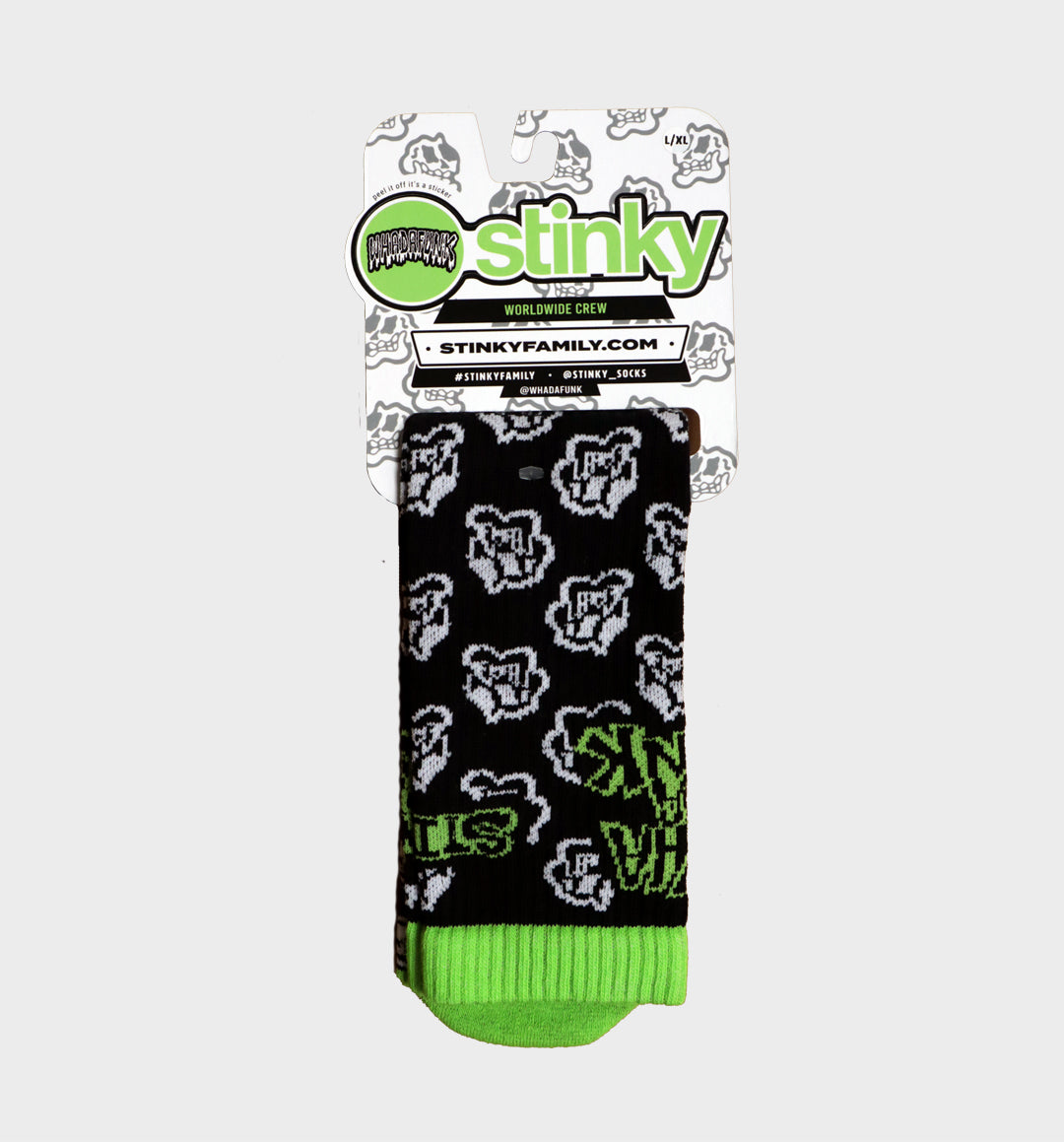 WHADAFUNK x STINKY Collab Socks