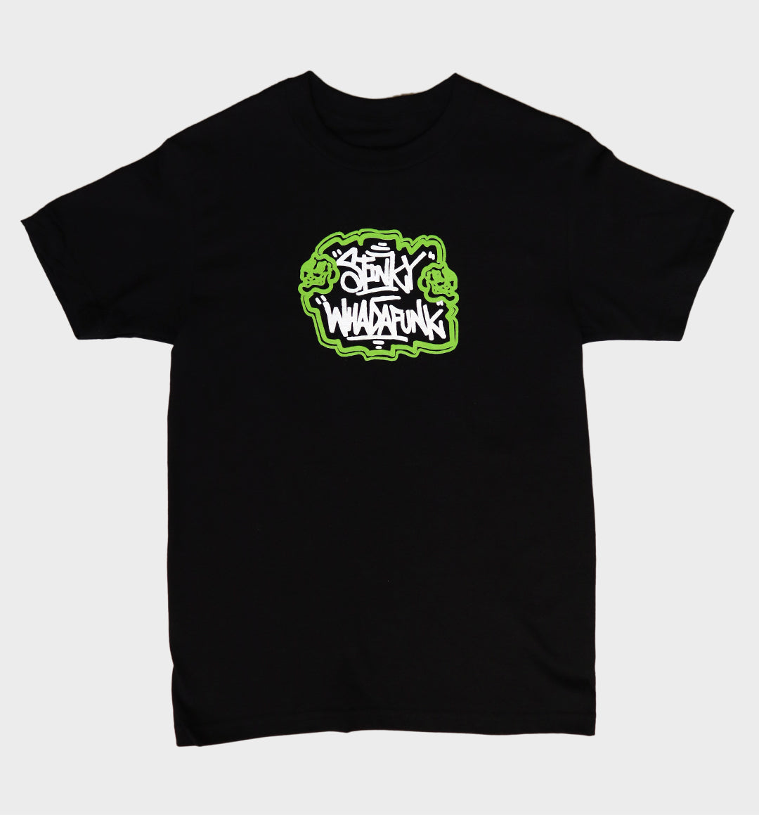 WHADAFUNK x STINKY Collab T-Shirt + Socks + Silkscreen Print Set