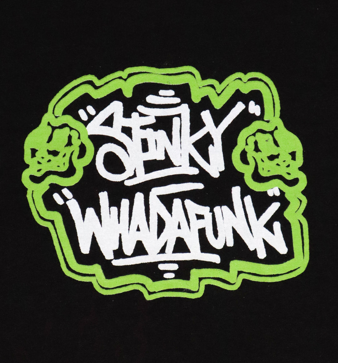WHADAFUNK x STINKY Collab T-Shirt + Socks + Silkscreen Print Set