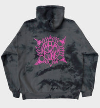 Load image into Gallery viewer, WHADAFUNK PINK FLOWER TIE DYE HOODIE
