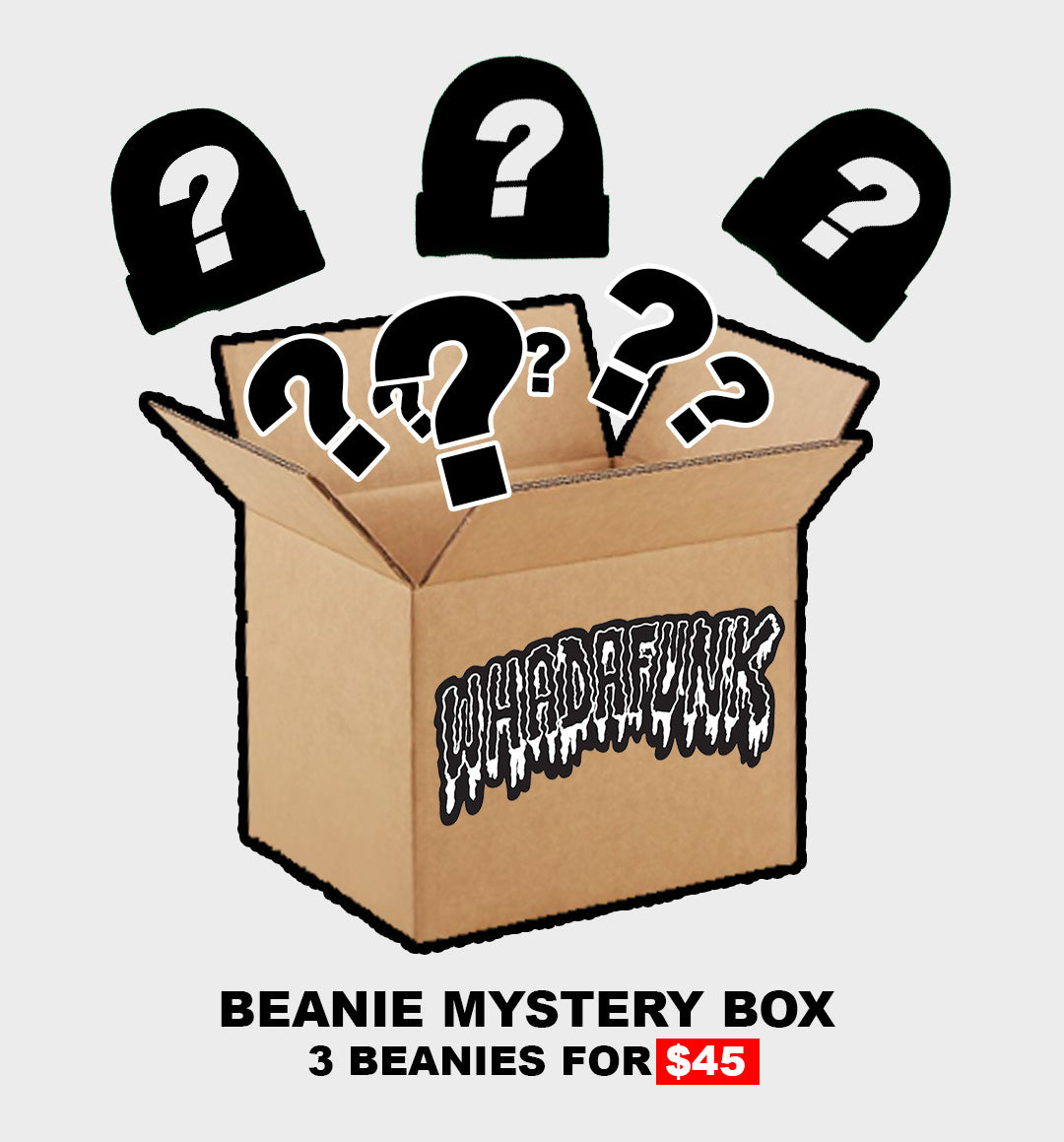 WHADAFUNK Streetwear Beanie Mystery Box